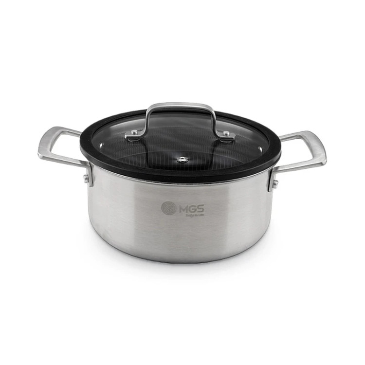 قابلمه ام جی اس استیل کف لیزری مدل PS3121 سایز 20